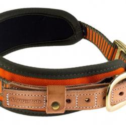 Collier chien de sang orange fluo - Niggeloh TAILLE XS S OU M