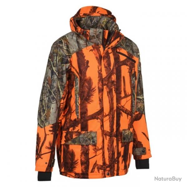 NOUVELLE VESTE A DOUBLURE POLAIRE PERCUSSION GRAND NORD - GhostCamo Blaze&Black -  TAILLE S