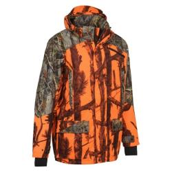 VESTE A DOUBLURE POLAIRE PERCUSSION GRAND NORD - GhostCamo Blaze&Black -  TAILLE 5 XXXXXL