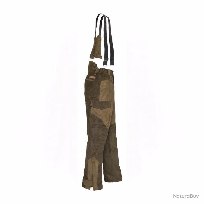 NOUVELLE SALOPETTE KAKI A DOUBLURE POLAIRE - PERCUSSION GRAND NORD - TAILLE  54 - Pantalons de Chasse (5802917)