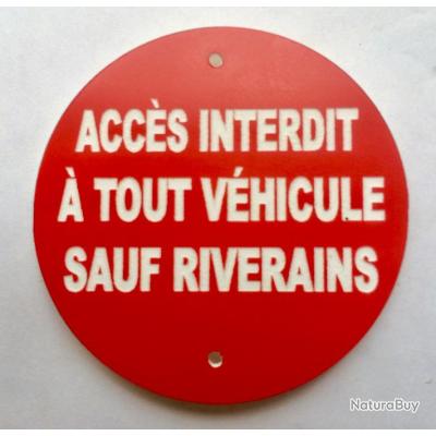 Routier - Parking Réservé Visiteurs, Stationnement Interdit