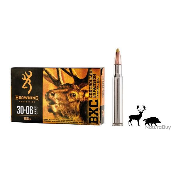 ( Munitions Browning cal. 7 RM BXS 139 gr - grande chasse)Munition grande chasse Browning cal. 7 mm 
