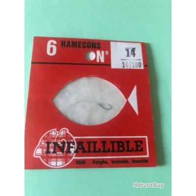 Lot de 5 hameçons de pêche lumineux à quatre griffes en acier au carbone (petit 16#) | Leroy Merlin