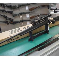 SAVAGE AXIS XP  EN 308W GAUCHER  + LUNETTE WEAVER 3-9X40  NEUVE