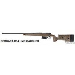 carabine  Bergara 14 HMR GAUCHER , canon 61cm lourd fileté, cal 308 winchester