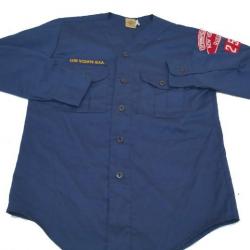 Chemise manche longue bleu Scouts Américain