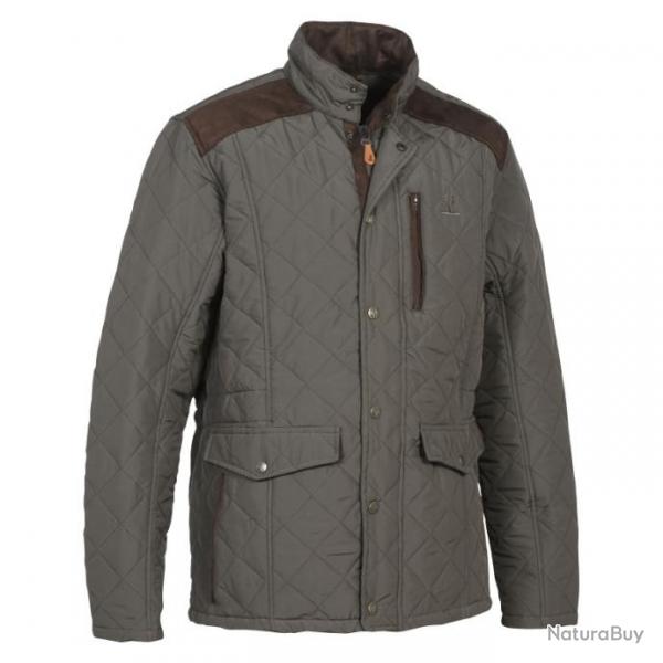 VESTE APRES CHASSE PERCUSSION STALLION MARRON - TAILLE M