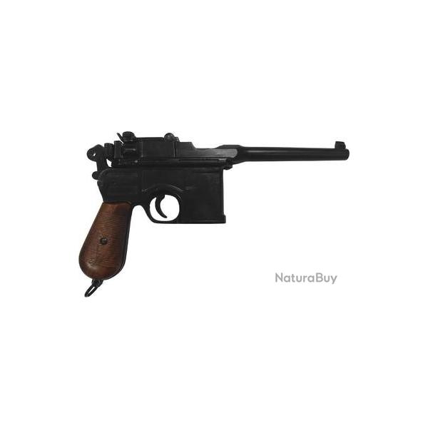 DENIX Rplique pistolet allemand Mauser C96 de collection