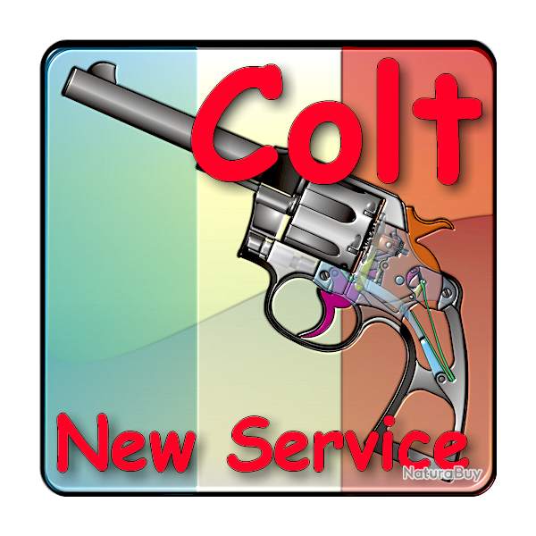 Le Revolver Colt New Service Expliqu - ebook