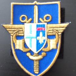 insigne tissus base de défense Aubagne Marseille