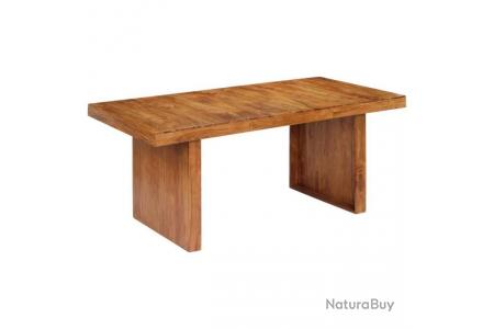 Table De Salon Salle A Manger Design 180x90x75 Cm Bois D Acacia