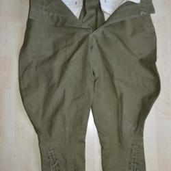 FRANCE - CULOTTE CAVALERIE LIBERATION1944/1945-INDOCHINE-FRENCH TROUSERS 2°WW