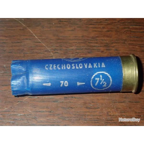 Douille Sellier & Bellot en plastique bleu - calibre 12 - chambr en 70mm