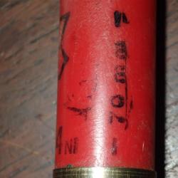 Douille Winchester en plastique rouge - calibre 12 - Super speed xtra 4ni - chambre de 70 mm