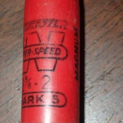 Douille Winchester en plastique rouge - calibre 12 - Mark 5 N°2 - chambre de 76 mm