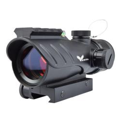Point Rouge ACOG 30mm w/ Niveau Bulle Noir (JS Tactical)