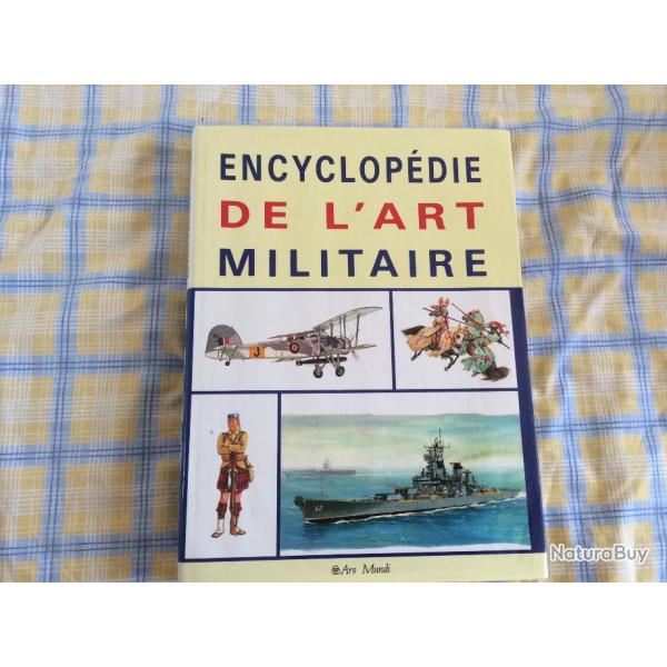 Livre encyclopdie de l'art militaire