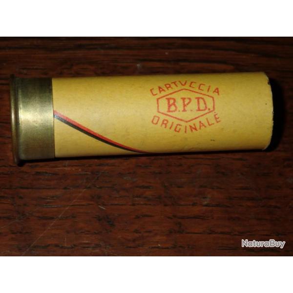 Douille BPD (Rome) en carton jaune - calibre 12 - chambre de 65 mm