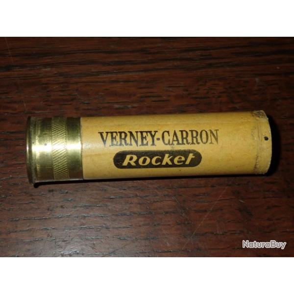 Douille Verney Carron en carton jaune - Rocket - calibre 12 - chambre de 76 mm