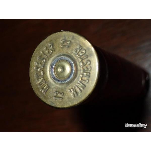 Douille Winchester en plastique rouge - skeet 100 - calibre 12 - chambre de 70 mm