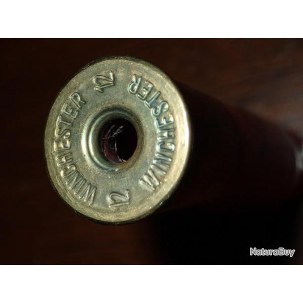 Douille Winchester en plastique rouge - Super speed N5 - calibre 12 - chambre de 70 mm