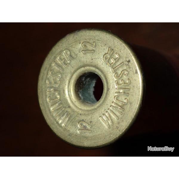 Douille Winchester en plastique rouge - N6 - calibre 12 - chambre de 70 mm
