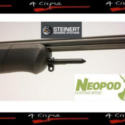 Adaptateur de bipied Neopod Steinert pour carabines Blaser R8 / R93 Success, Pro et R93 Offroad