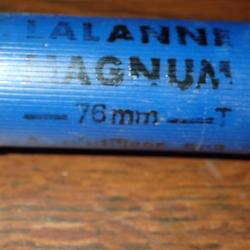 Douille Verona clever en plastique bleu - lalanne Magnum - calibre 12 - chambré en 76mm
