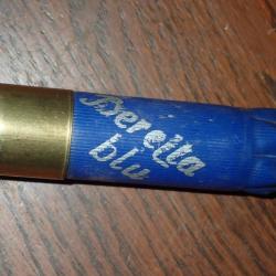 Douille Beretta en plastique bleu - blu - calibre 12 - chambré en 70mm