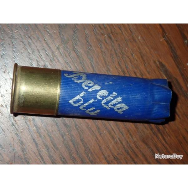 Douille Beretta en plastique bleu - blu - calibre 12 - chambr en 70mm