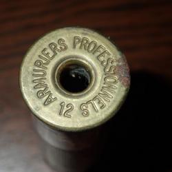 Douille Armuriers professionnels en plastique marron - N°2 - calibre 12 - chambré en 70mm