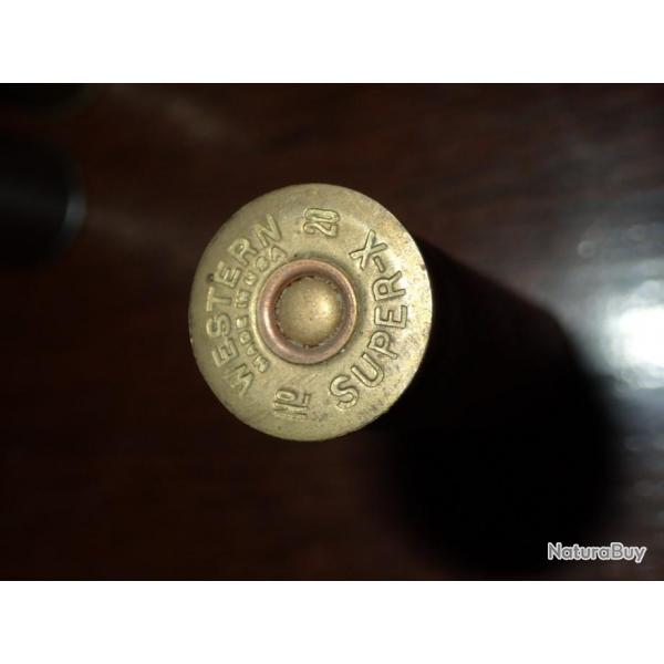 Douille Winchester en carton rouge - calibre 20 - chambr en 76mm