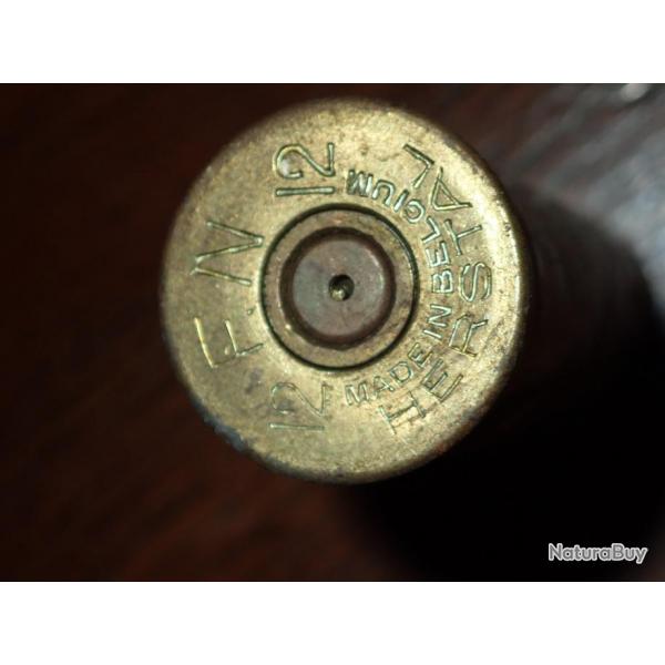 Douille ancienne FN Herstal neutralis - tout en nickel - calibre 12