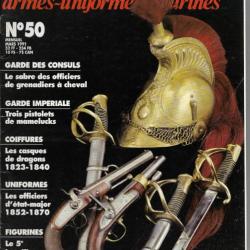 Tradition magazine n°50 trois pistolets de mamelucks, sabre des officiers de grenadiers à cheval,