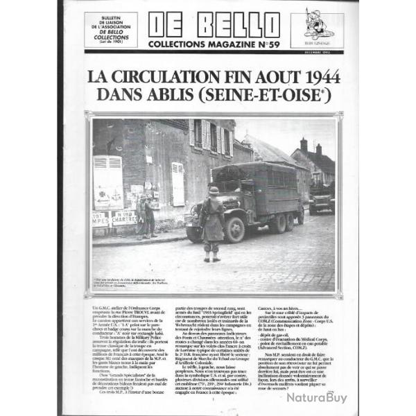 de bello collections magazine du numro 50 au numro 59 , guerre 1914-1918, 1939-1945