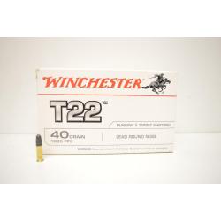1 boite de 500 Balles 22LR Winchester T22
