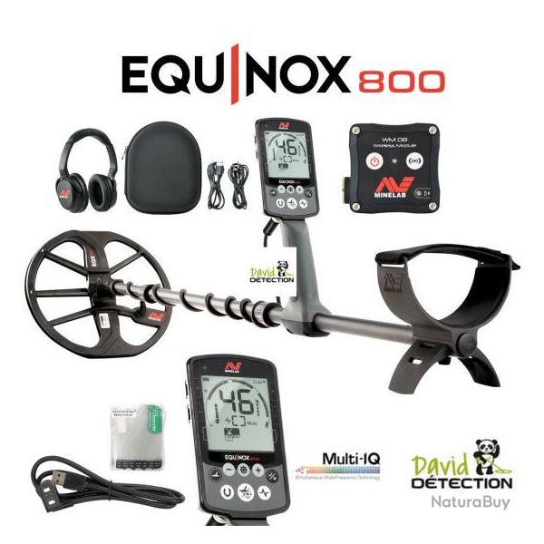 pack Equinox 800 Minelab + Pro find 35