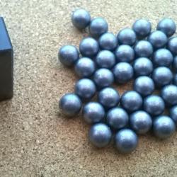 100 Balles ronde Calibre .390 (Roulées et graphitées) du moule Pedersoli