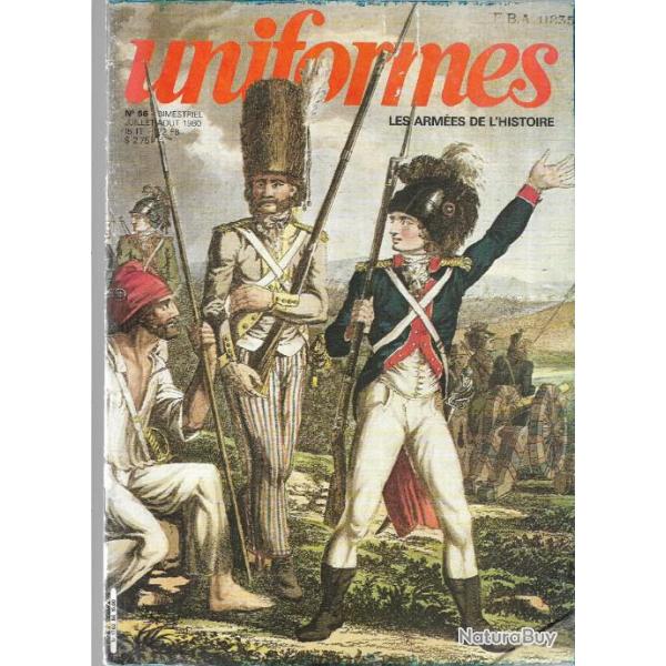 revue uniformes n56 , gaston de galliffet et ses uniformes, le fusilier de 1776, soldats an II,
