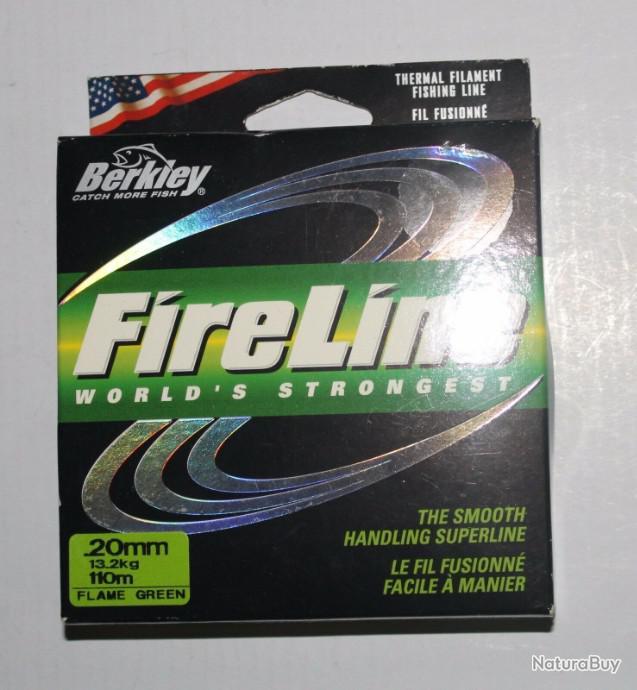 Tresse Berkley x5 Flame Green 2000m