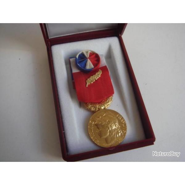 medaille honneur travail 2001