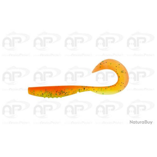 Leurre souple Megabass Xlayer Curly 3,5" 3 g 8 cm 7 Orange Chart