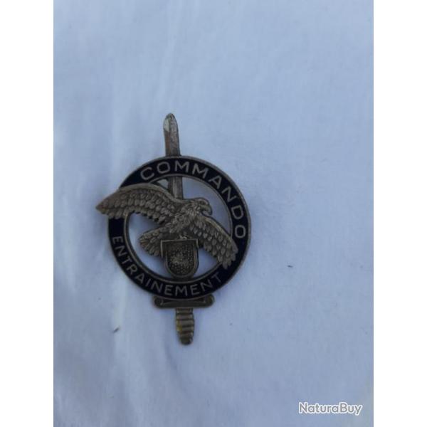 Mdaille Broche  39/45 Commando Entrainement