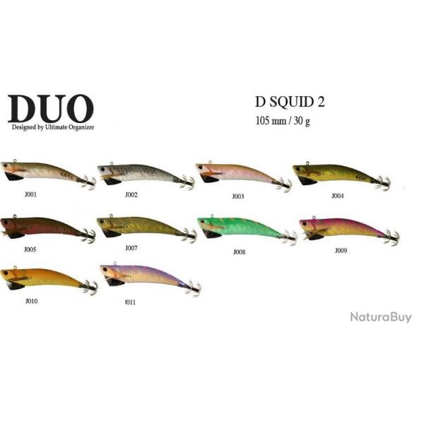 Promo: Turlutte Duo D-Squid version II 105mm 30g J002