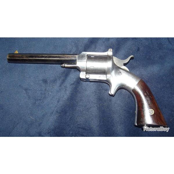Rare revolver Lucius W Pond SA Pocket Belt patent 1855 manufactur par Smith&Wesson