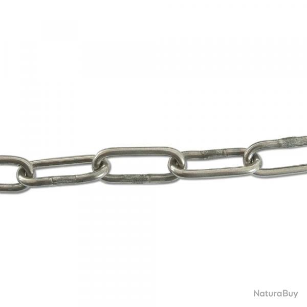 Chaîne acier diamètre 3 mm longueur 25m