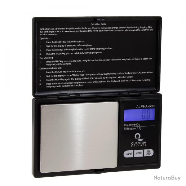 Balance de prcision Quantum Alpha 600 0.1g