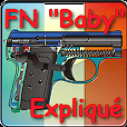Le pistolet FN Baby Browning expliqué - ebook