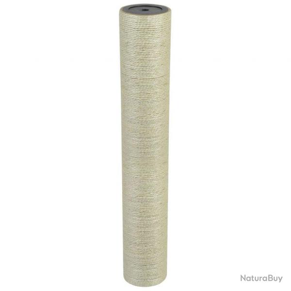 Arbre  chat griffoir grattoir niche jouet animaux peluch 8 x 50 cm 8 mm beige 3702098
