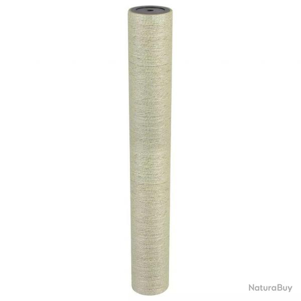 Arbre  chat griffoir grattoir niche jouet animaux peluch 8 x 60 cm 8 mm beige 3702153